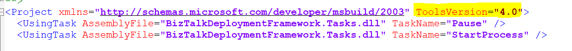 BizTalkDeploymentFramework After