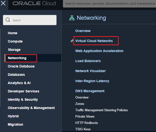 Virtual Cloud Networks